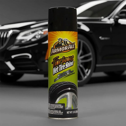 Armor All Abrillantador de Llantas en Spray – Brillo Intenso 13 oz