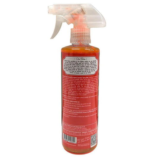 Chemical Guys Cera Cerámica Hydro Blitz en Spray – Brillo y Protección Extrema 473 ml