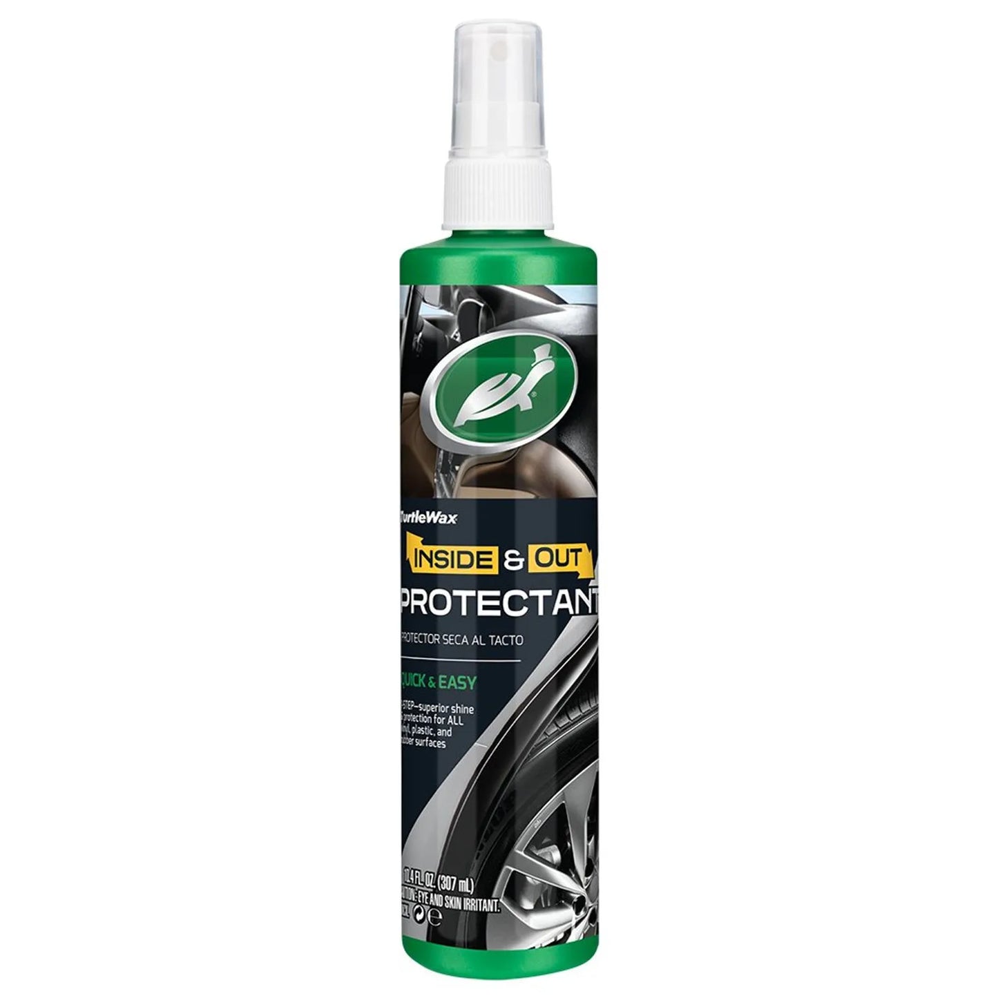 Turtle Wax Protector Multiusos para Interior y Plásticos en Spray – Acabado y Protección 307 ml