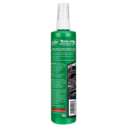 Turtle Wax Protector Multiusos para Interior y Plásticos en Spray – Acabado y Protección 307 ml