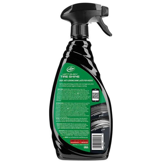 Turtle Wax Spray Abrillantador de Llantas – Brillo Intenso 680 ml