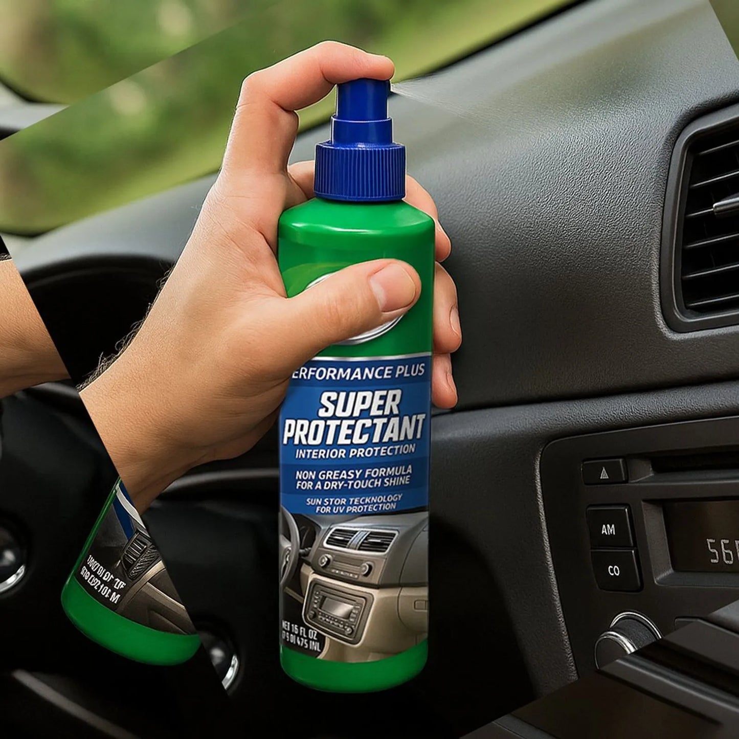Turtle Wax Protector Multiusos para Interior y Plásticos en Spray – Acabado y Protección 307 ml