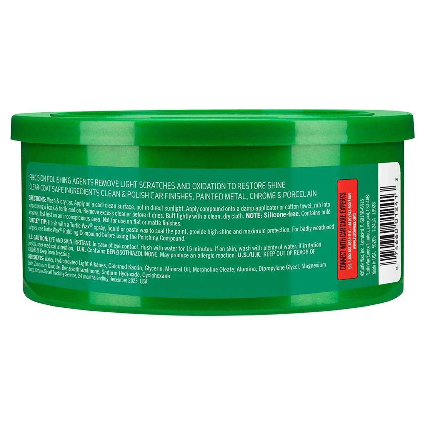 Turtle Wax Polishing Compound Light to Medium Cleaner and Shine 10.5 oz