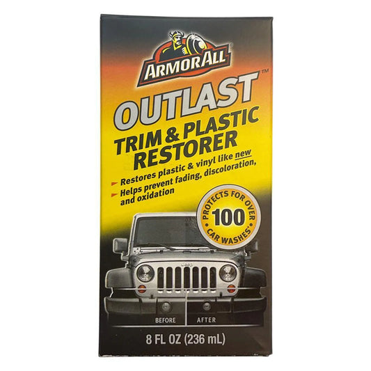 Armor All Restaurador de Molduras y Plásticos Exteriores – Renovación y Protección 236 ml