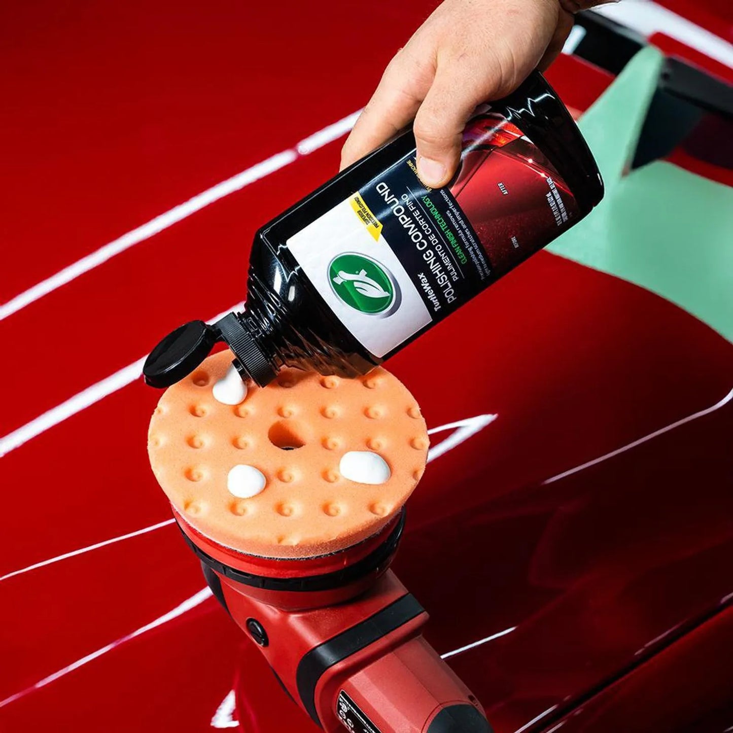 Turtle Wax Premium Polishing Compound Liquid Car Polish – Restoration and Shine 532 ml