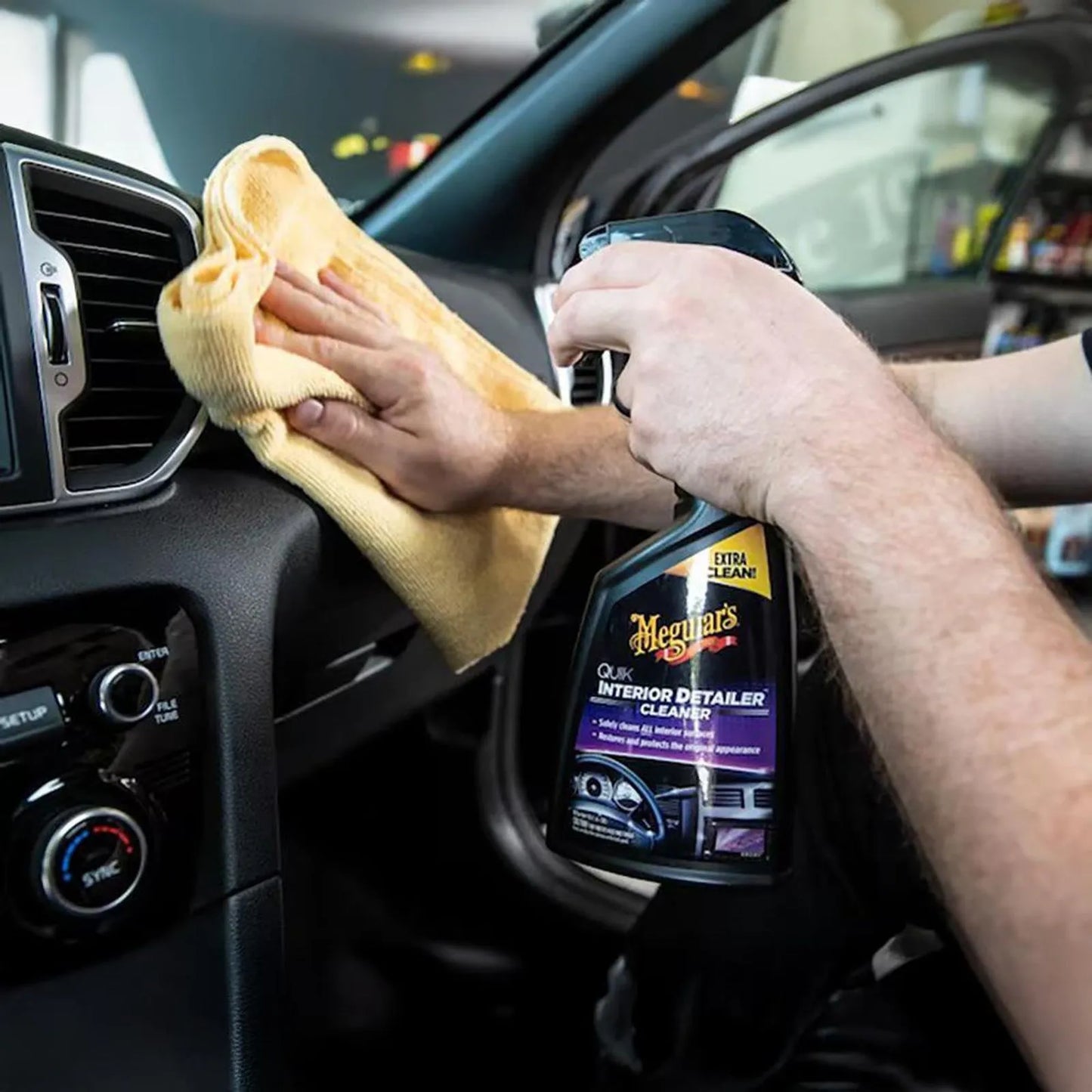 Meguiar's Limpiador Multisuperficie para Interior en Spray – Limpieza Rápida 473 ml
