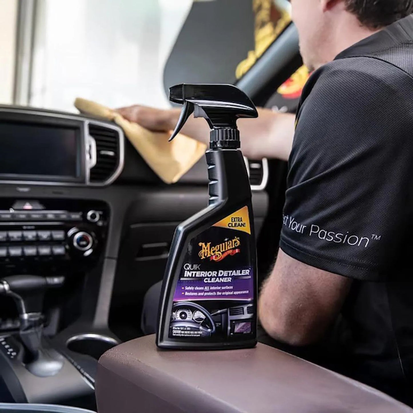 Meguiar's Limpiador Multisuperficie para Interior en Spray – Limpieza Rápida 473 ml