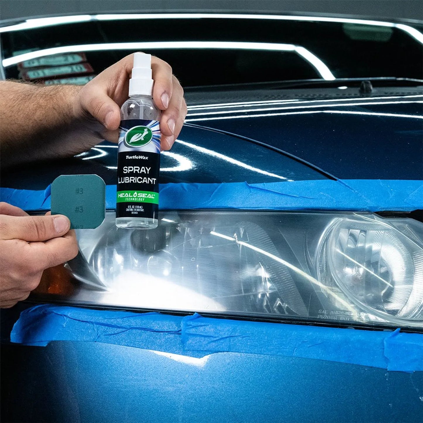 Turtle Wax Kit Restaurador de Faros con Pulido y Sellado T240KT