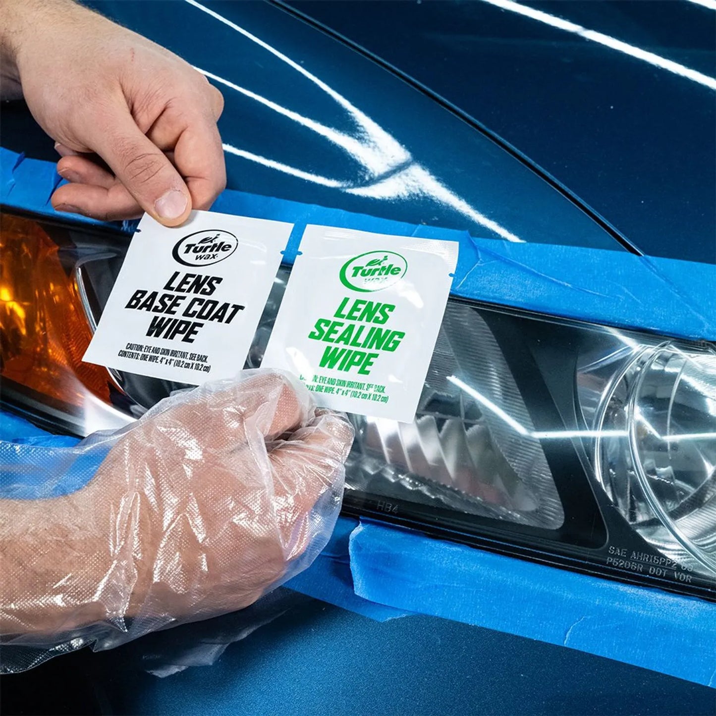 Turtle Wax Kit Restaurador de Faros con Pulido y Sellado T240KT