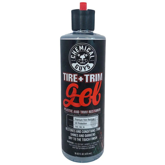 Chemical Guys Plastic and Rubber Restorer Gel - Shine and Protection 473 ml