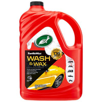 Turtle Wax Shampoo con Cera Wash & Wax – Deep Cleaning and Shine 3.78 L