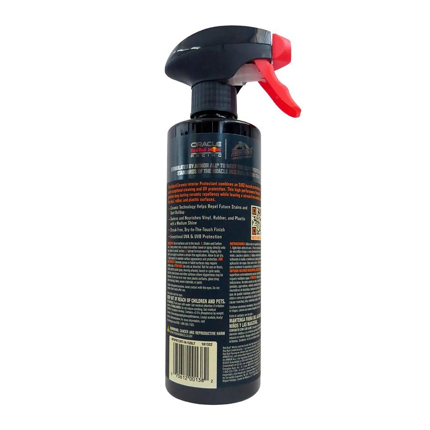 Armor All Protector Cerámico Red Bull Racing Medium Shine – Protección y Acabado Satinado 473 ml