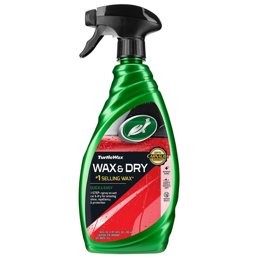 Cera en espray Turtle Wax Wet & Dry con Carnauba – 680 ml