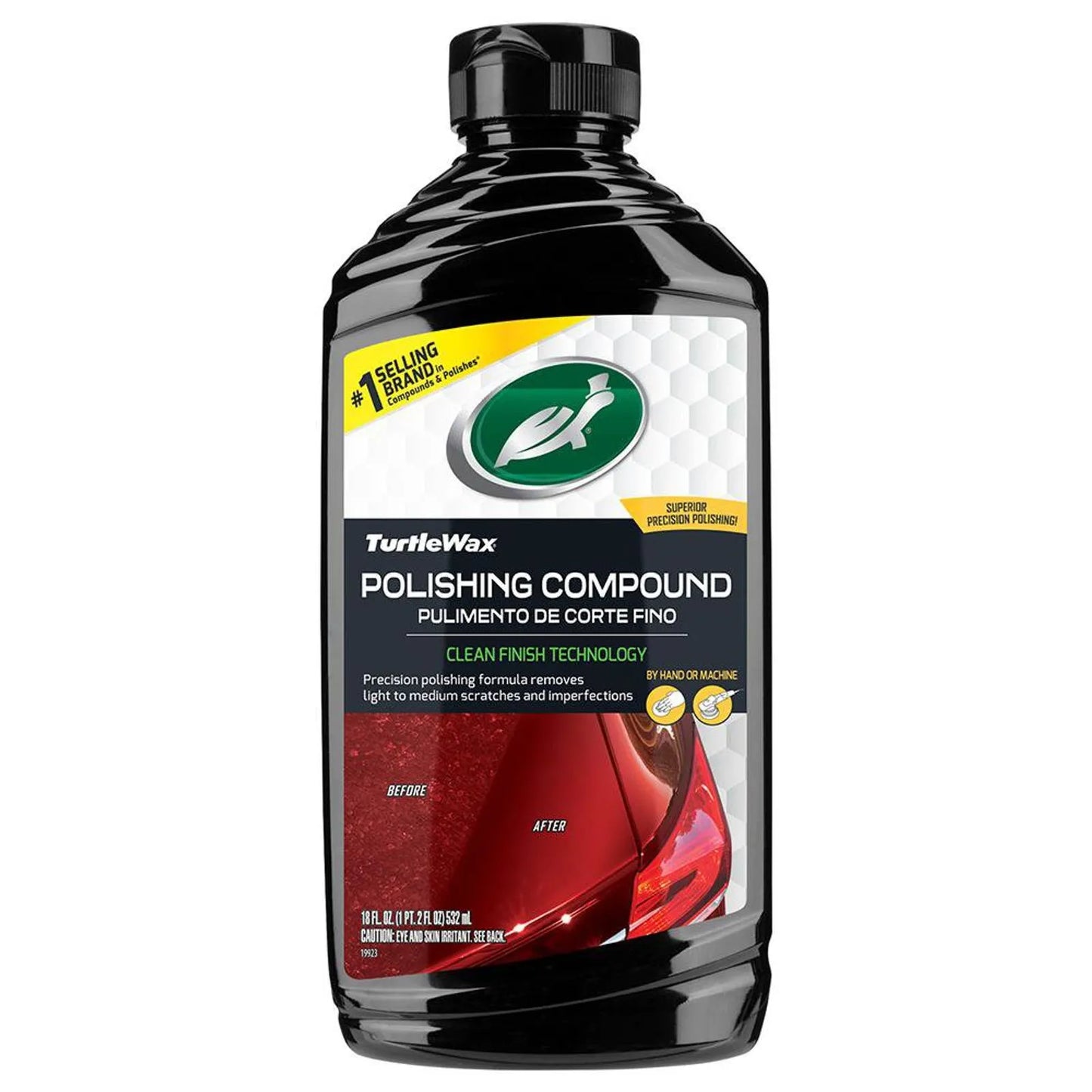 Turtle Wax Premium Polishing Compound Liquid Car Polish – Restoration and Shine 532 ml