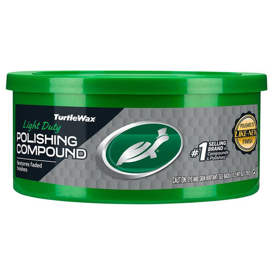 Turtle Wax Polishing Compound Light to Medium Cleaner and Shine 10.5 oz