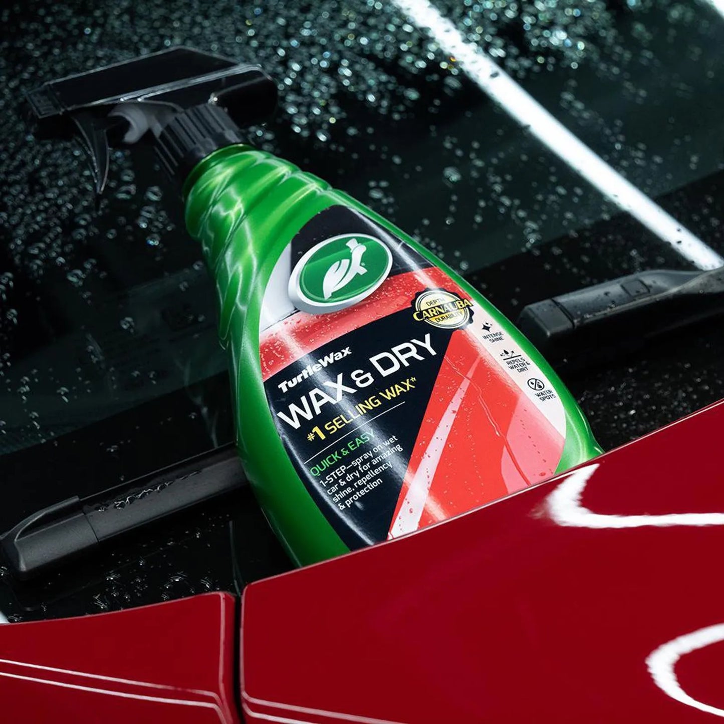 Cera en espray Turtle Wax Wet & Dry con Carnauba – 680 ml