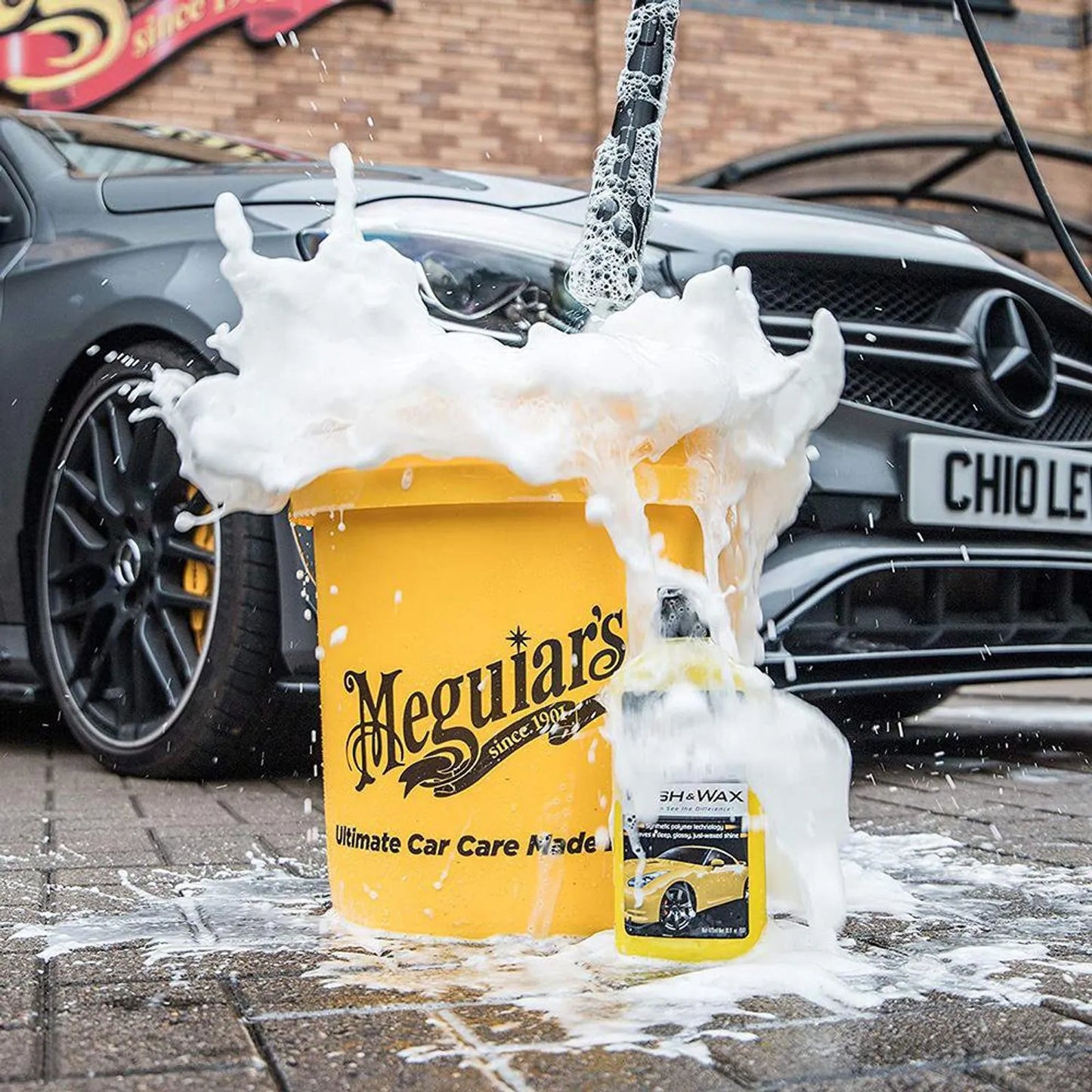 Meguiar's Shampoo with Wax – Long-Lasting Clean and Shine 14 L