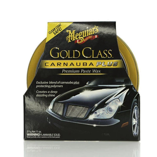 Meguiar's Cera en Pasta Gold Class Carnauba Plus – Brillo Premium y Protección 311 g
